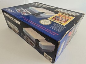 Nintendo NES Control Deck Console Boxed Dr. Mario Edition + Zapper Boxed & Games