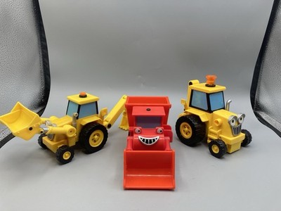 Bob the Builder 3 Toy Lot: 5  Scoop Drives (READ!), 7  Muck Talks, 7  Scoop 2001
