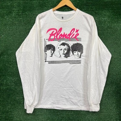 Junk Food Clothing x Blondie Eat to the Beat Rock Band LS Shirt Size Large