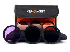 K&F Concept 6er Filterset Digital HD Slim UV,...