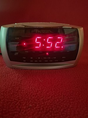 Emerson Research Smart Set Alarm Clock AM/FM Radio Model CKS3030 Tested Working