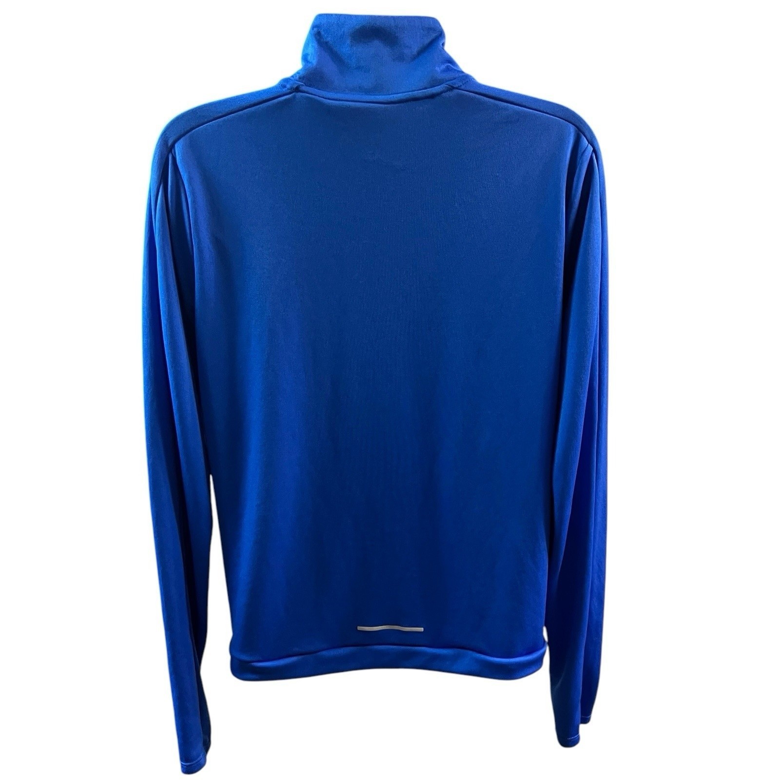 Nike Small Running Quarter Zip Pullover Blue Whit… - image 6