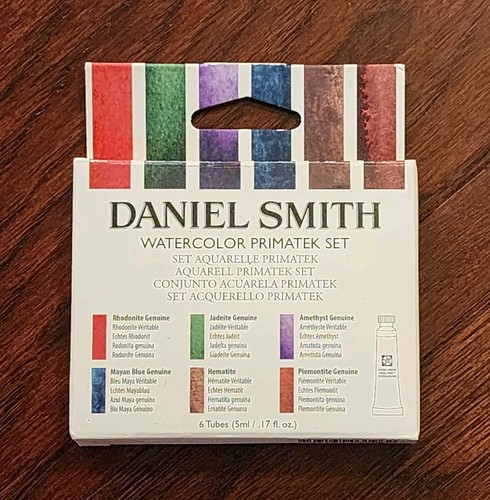 DANIEL SMITH Watercolor PRIMATEK Set (6) 5ml Tubes Water Color