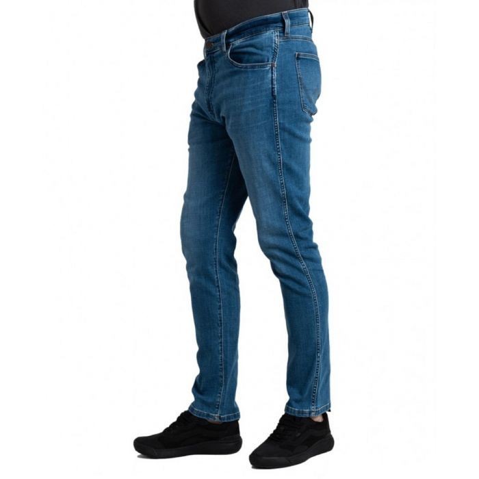 Wrangler Mens Larston Low Slim Denim Jeans Softwear image 4