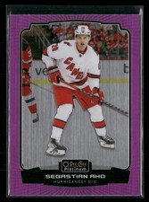 2022-23 O-Pee-Chee Platinum #14 Sebastian Aho Matte Pink
