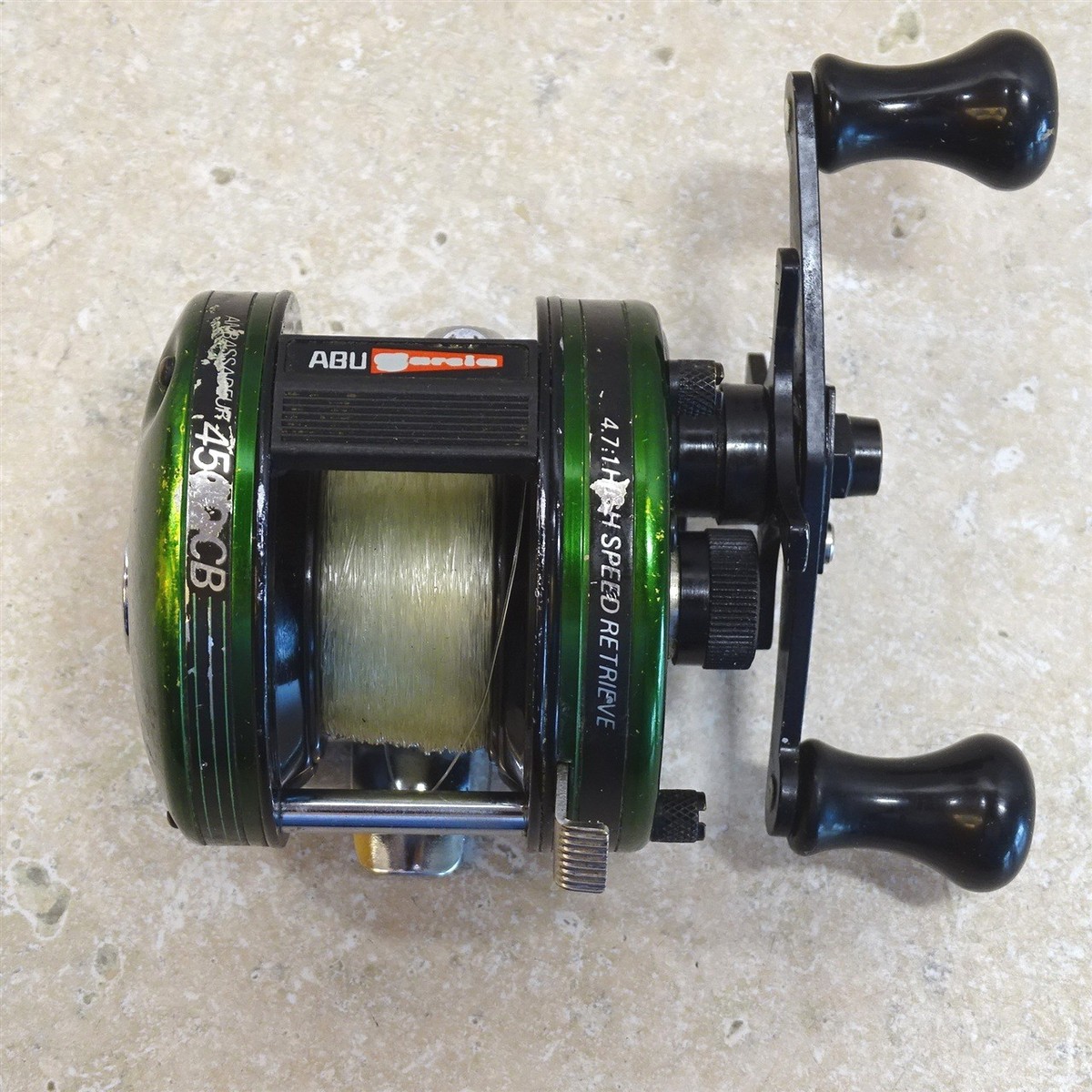 Abu Garcia garcia Ambassadeur4500 CB, Green Fish Reel, 85 0