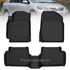 Oem Floor Mats For Cars Fit 2003-2008 Toyota Corolla All Weather Liners Carpets