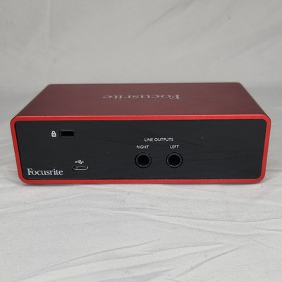 Focusrite Scarlett Solo 3rd Gen USB Audio Interface 2x2 Recording