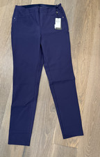 NWT RLX Ralph Lauren Womens Golf Pants NAVY BLUE Nylon Spandex Sz 6
