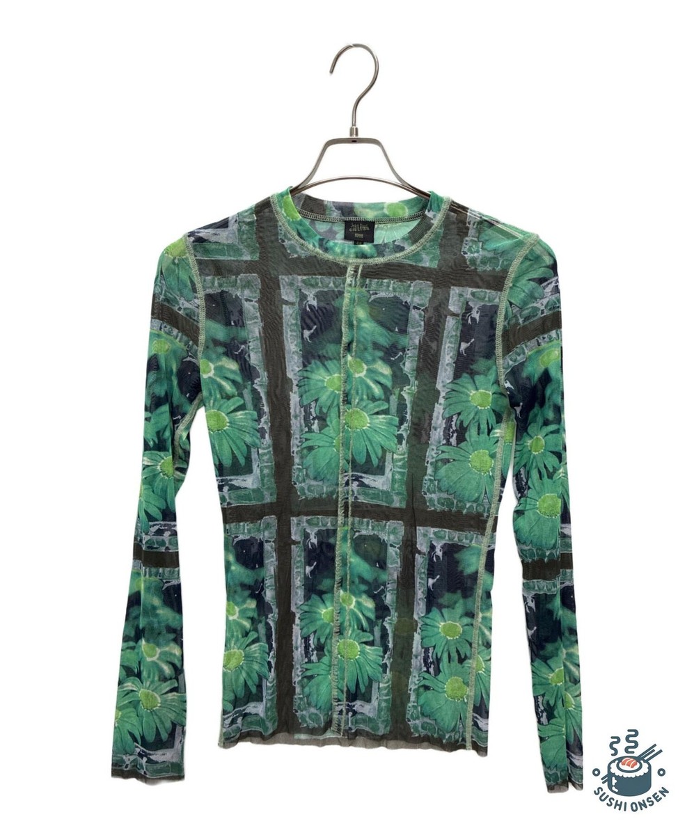 Jean Paul Gaultier homme Power net long-sleeved cut and sew Size
