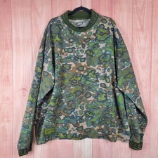 Vintage Renegade Paintball Jersey Mens 2XL Oversized Camouflage Tiger Stripe