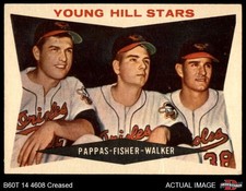 1960 Topps #399 Milt Pappas Young Hill Stars Orioles 3 - VG