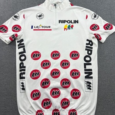 Castelli 90s RIPOLIN Le Tour De France Herren Radtrikot Medium Bicycle Racing