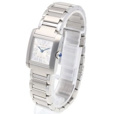 CARTIER Tank francaise SM Watches 4472(WSTA0065) Stainless Steel used 3