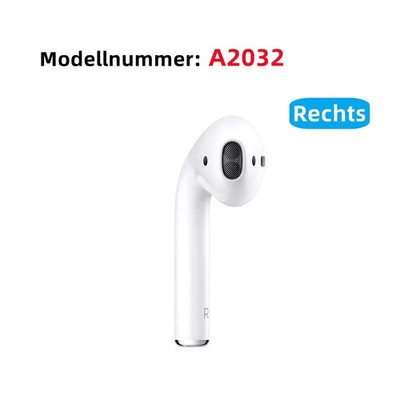 Für Apple AirPods 2nd Generation Rechte Seite Ersatz Kopfhörer - A2032