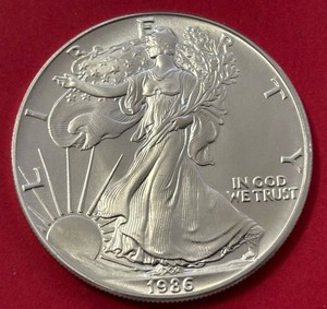 1987 Walking Liberty Silver Dollar | eBay