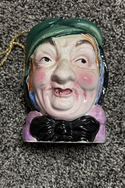 Vintage Royal Doulton Esque SAIREY GAMP Character Toby Head Vase 5”