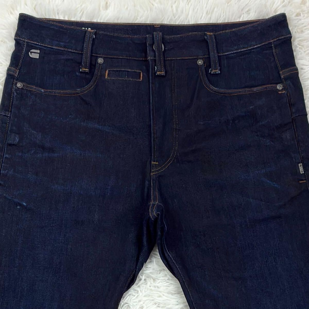 /W31/L G-Star Raw D-Staq 3D Super Slim Used Fabric Draping Stretch View 2