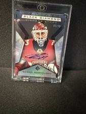 2025-26 Upper Deck Black Diamond Sergei Bobrovsky Purple Relic Autograph /10