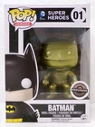 Funko Pop! Heroes DC Super Heroes 01 Batman Gold Gamestop Exclusive Vinyl Figure