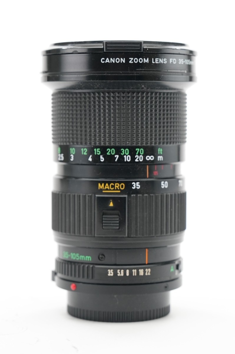Canon nFD 35-105mm f/3.5 Macro Zoom Tested w/ Caps MINT !! | eBay
