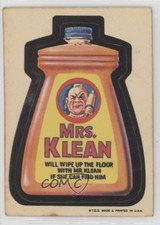 1973 Topps Wacky Packages Series 1 White Back Mrs Klean 0cc8
