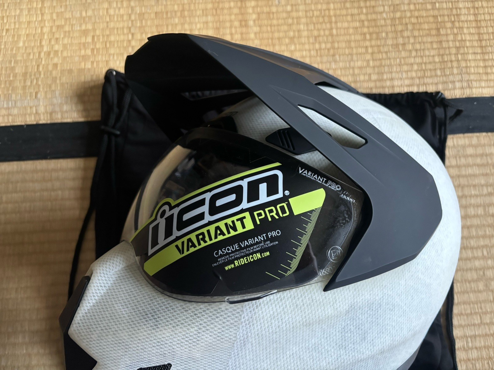 ICON Variant Pro Construct Carbon Fiber Motorcycle Dirtbike 