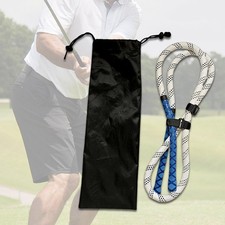 Golf Swing Rope Trainer Golf Gesture Correction Rope Golf Swing Training White