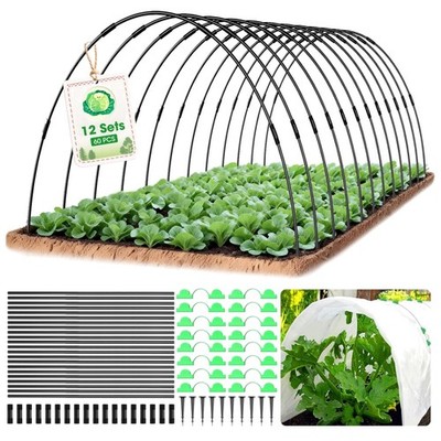Pflanztunnel Bogen Fiberglas Garten Hochbeet Frühbeet Schneckenschutz
