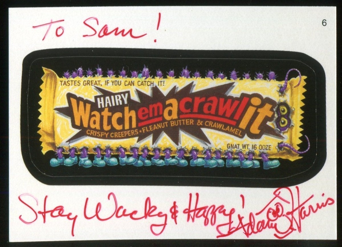 2006 Topps Wacky Packages Series 3 (54 of 55) - Artist Signed x3