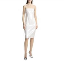 Theory Wide Strap Slip Dress