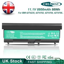 Batteria 42T4235 42T4702 8Ah per Lenovo Thinkpad T410 T510 T520 W510 SL410 SL510