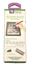 ReTrak Essentials Retractable 2-in-1 Stylus  Pen 3-Piece Set V2-0316
