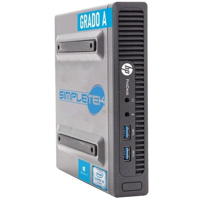 Ordinateur PC Bureau Fixe Mini Nuc HP 400 G2 i5 6500T Windows 11 8GB SSD 240GB