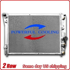 2-Rows Aluminum Racing Radiator For 2003-2013 Chevy Corvette SSR 5.3L 6.0L AT