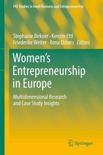 Women's Entrepreneurship In Europe Stephanie Birkner-image