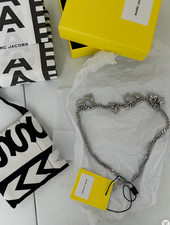 NWT Marc jacob The Mini Icon Charm Necklace with box