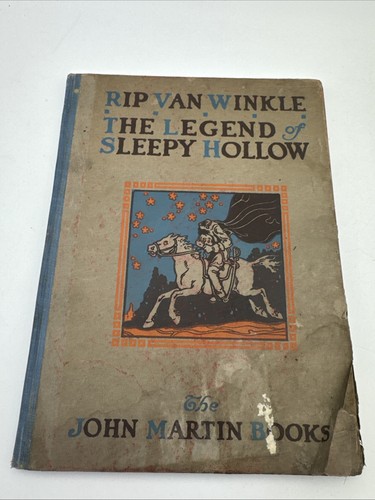 1913 RIP VAN WINKLE & LEGEND OF SLEEPY HOLLOW ✦ George Carlson ✦ John Martin HC