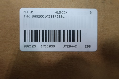 Thk SHS20C1QZSS+520L Guida lineare 520 mm 20 mm - Foto 5 di 5