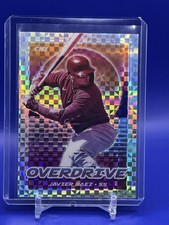 Javier Baez 2021 Panini Chronicles Overdrive Building Blocks Prizm #1 Chicago