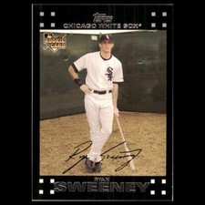 Ryan Sweeney Rookie #268 2007 Topps Chicago White Sox Baseball Card MLB NM. rookie card picture