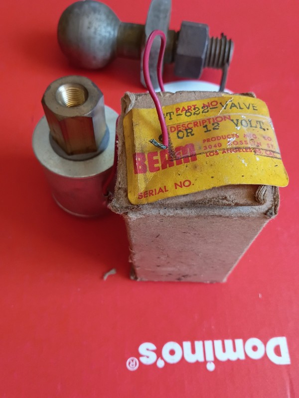 Vintage New Stock NOS Beam GT-622 Shut Off Valve - Forklift Part