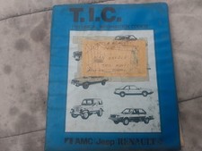 Amc Dealership Tech Codes Binder Eagle Jeep Renault Wagoneer Spirit Sx4