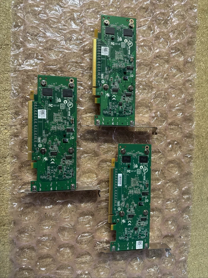 3 x NVIDIA Quadro NVS 295 256MB GDDR3 PCIe x16 DisplayPort Graphics Card X175K - Image 4 of 4