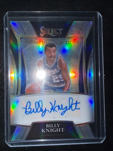 2021-22 Panini Select - Signature Selections Billy Knight #SS-BKN Silver Kings
