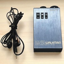 Rare Sony SRF-80 Walkman Stereo Radio Tested Great Condition Accessories