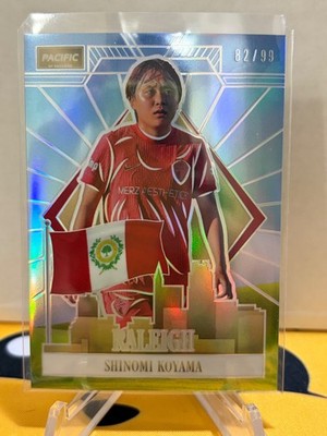 Shinomi Koyama 2025 Parkside NWSL Pacific Hometowns insert /99 #14 Courage