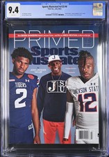 Deion Sanders Travis Hunter Shedeur Sanders Sports Illustrated CGC 9.4 July 2022