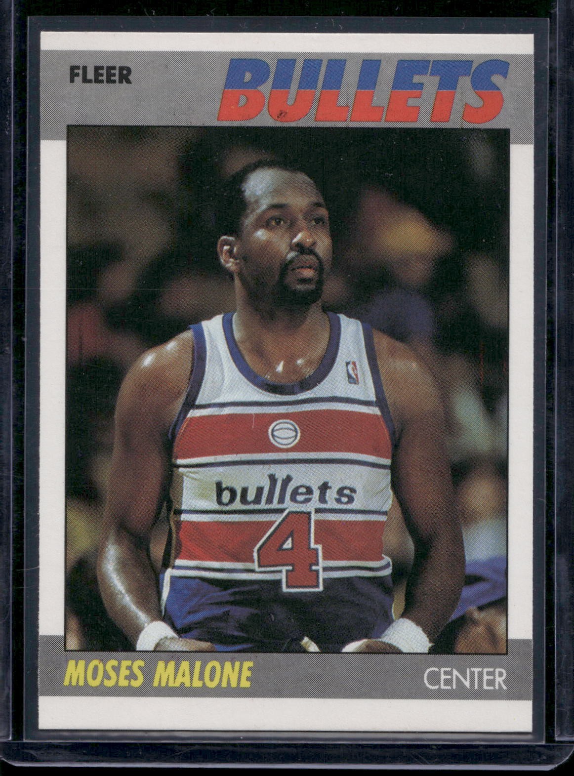 1987-88 Fleer #69 Moses Malone Washington Bullets