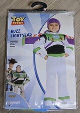 Spirit Halloween Toddler Buzz Lightyear Costume Toy Story Size 2T Lids